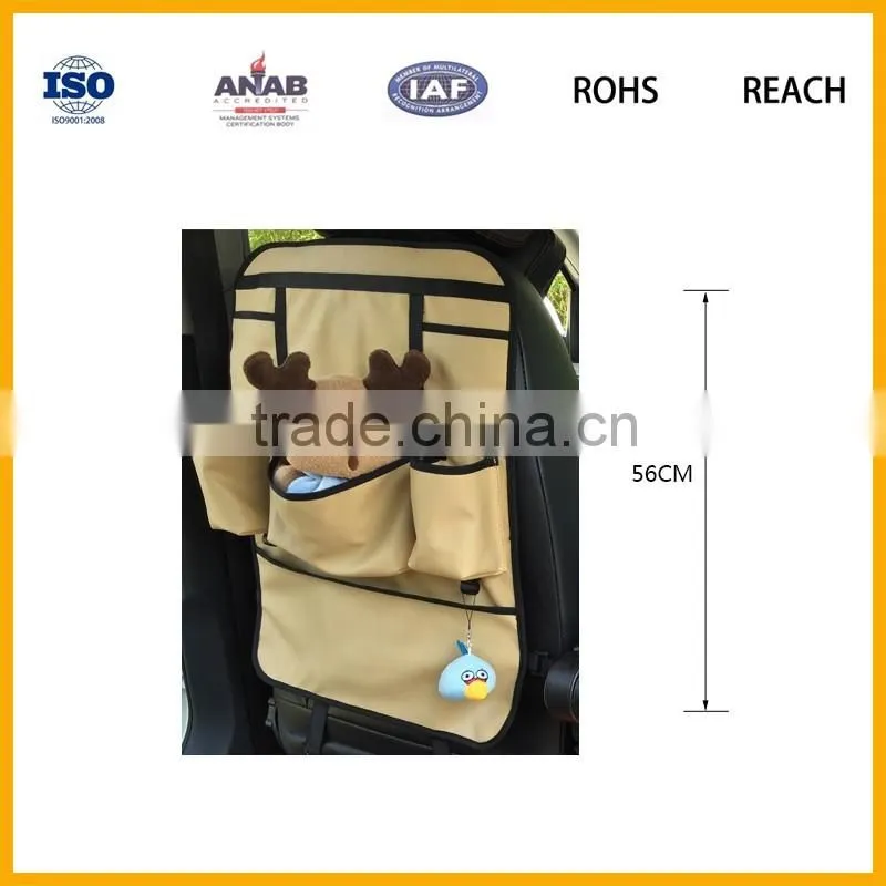 hanging bag car seat back storage bag back seat car CD organizer
