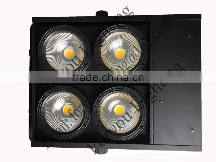 3-Year Warranty 4x100W Warm/Cool White 2IN1 COB 4-Eye LED Audience Stage Lighting Blinder