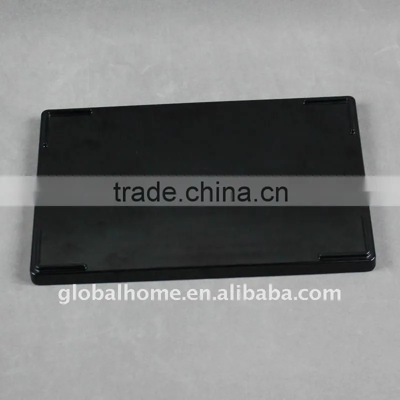 Black Melamine Anti-slip Tray