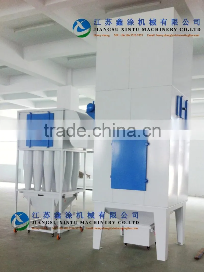 XT Automatic Powder Coating Recovery Cyclone Separator and After Filter system