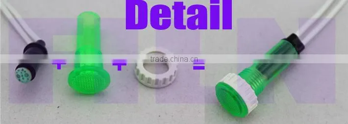 10mm diameter 120v conduziu indicador 220 volt led indicator light red yellow green pilot light on hot water heater