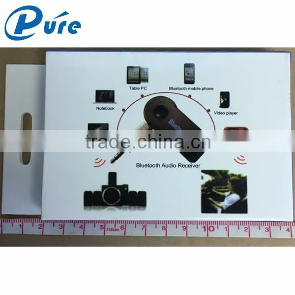 High Quality 3.5mm USB Bluetooth Receiver Car Bluetooth Music Receiver with Stereo Output