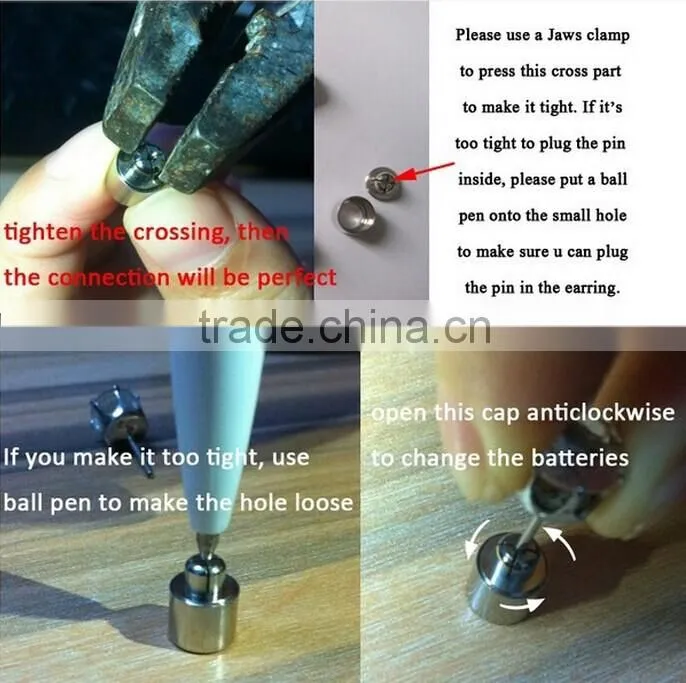 led earrings led magnetic earring