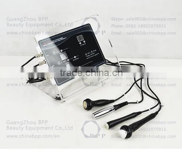 Fat removal and skin care machine with serum for mesotherapy machine