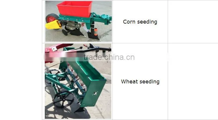 agriculture hand tractor for sale with Seat Rotary cultivator Electric start Wood packing Install video and Random small tools