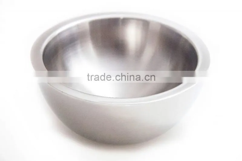 Stylish Double Wall Stainless Steel Bowl Insulated