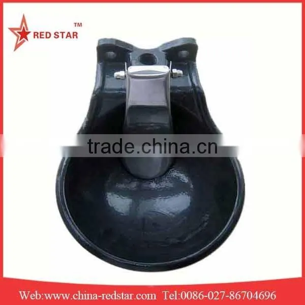 Red Star Cast Iron Water Bowl With Enamel