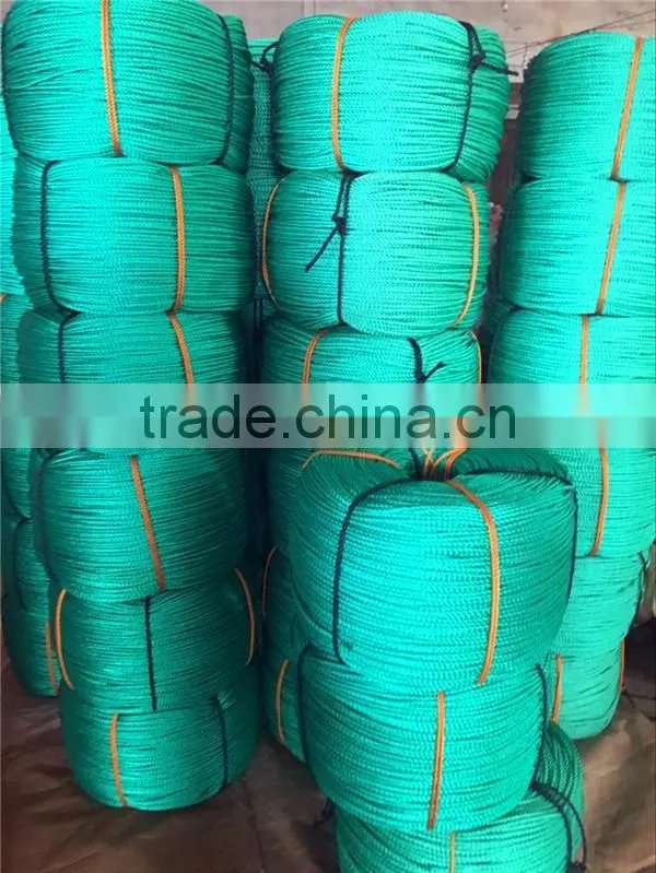 High Quality Latest Assort Color 3 Or 4 Strands PP Ropes