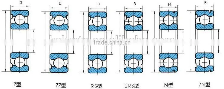 Chinese Manufacturer Supply Deep Groove Ball Bearing 6202