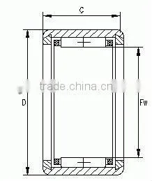 Auto Needle Bearings Miniture Bearings NA4916