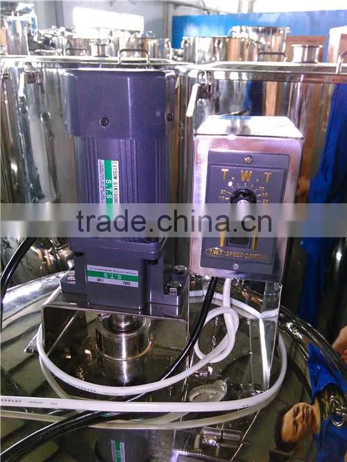 stainless steel pressure mxing jacket tank