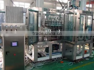 Small production line for carbonated soft drink beverage filling machine