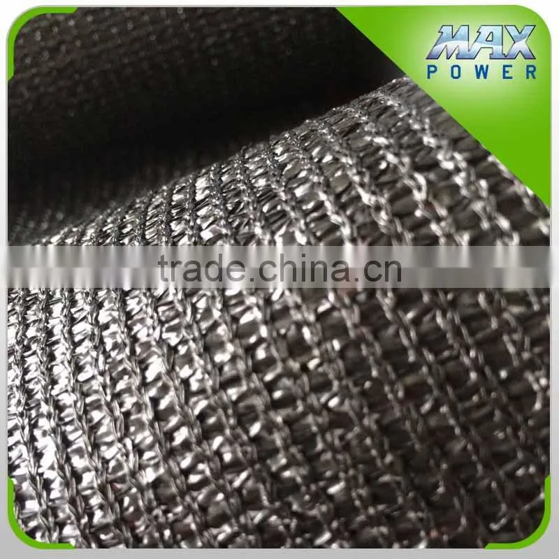 Agricultural greenhouse knitted shade cloth