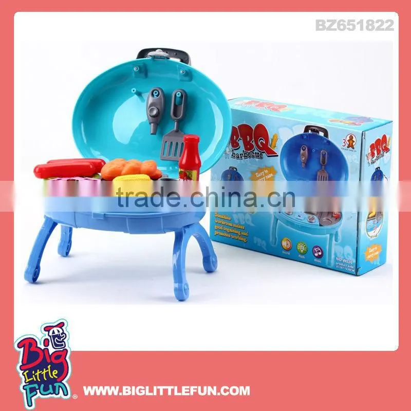 Kids kitchen set toy bbq toy ,hotdog stove toy