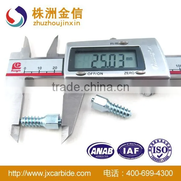 LWJX8*8-H25 Tungsten Carbide Spiral Studs For Truck