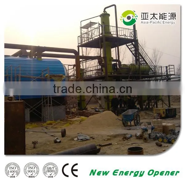 Fully automatic tyre pyrolysis plant from listed company