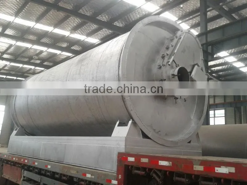 DAYI Professional Plastic Oil Pyrolysis Plant Convert Scrap Plastic To Fuel oil And Carbon 20Ton Per Day