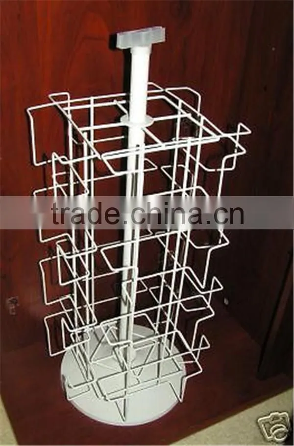 Detachable Spinning Portable Greeting Card Display Stands