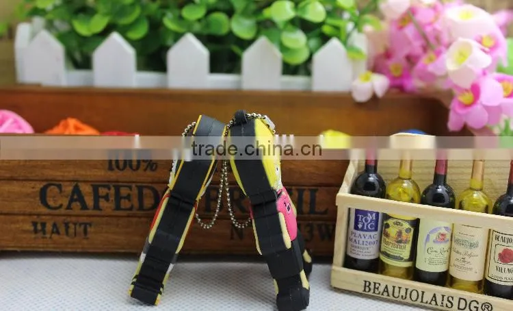 One Piece pvc cartoon mini usb flash drive shell