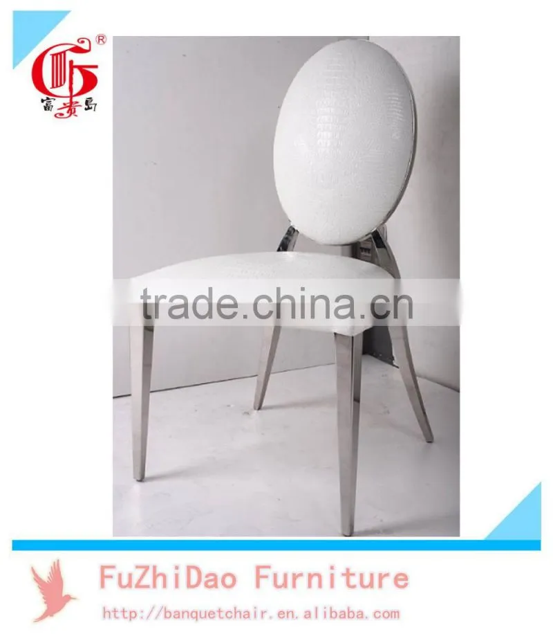 Hot sell modern stainless steel dining chair furniture