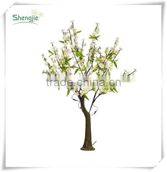 Outdoor Multi-Colored Potted Sequin Artificial led light tree