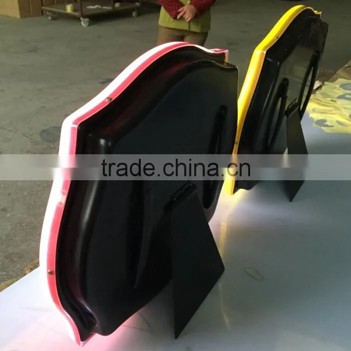 Custom made full color round and square lighting bar sign