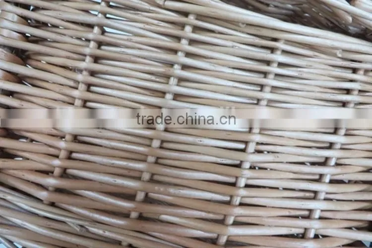 Wholesale premium handmade natural rectangular empty wicker traditional gift hamper basket with lid