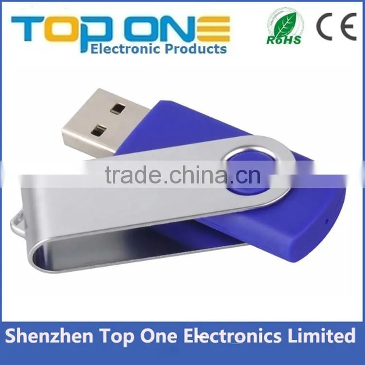 Promotional bulk Swivel 1gb USB Flash Drive with Custiomized Logo