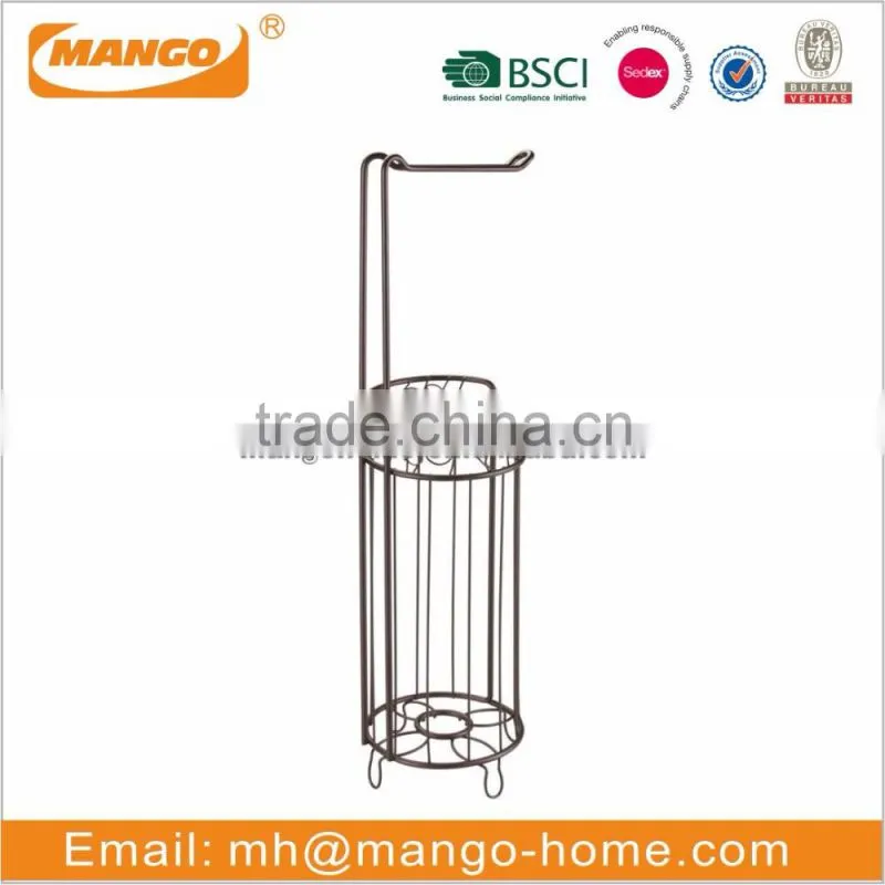 Metal Silvery Toilet Paper Roll Holders