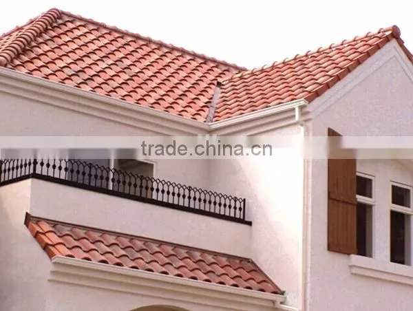 Yixing ceramic roof tile price/hot sale Roman style glazed tiles