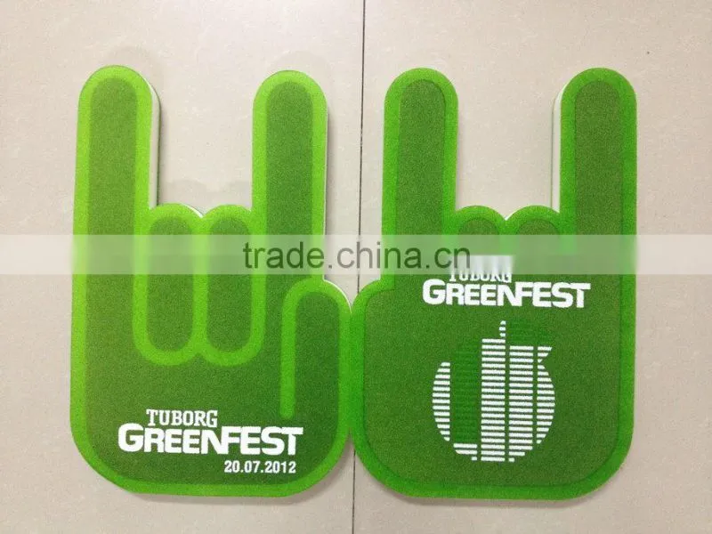 Promotion sponge Foam Hand gloves