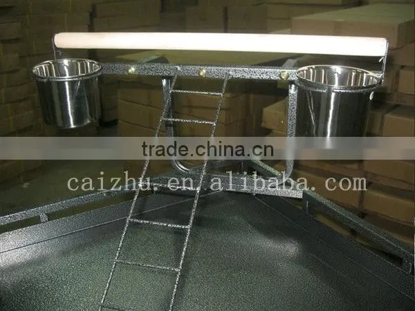 Playtop Corner Metal Parrot Cage