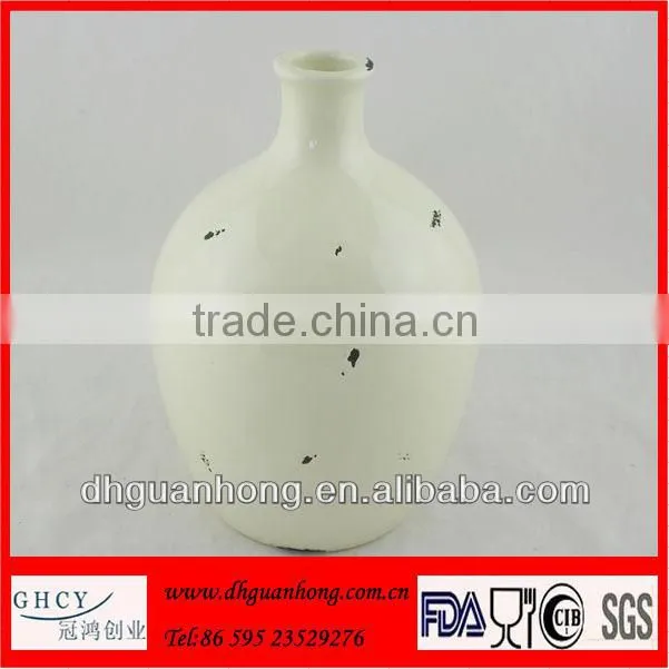 Ceramic Bottle with wooden lid