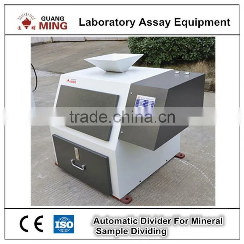 Automatic lab sample divider for mining equipment