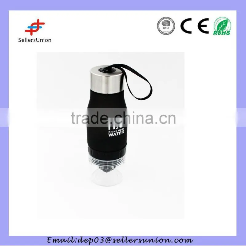 850ml PC material lemon water bottle