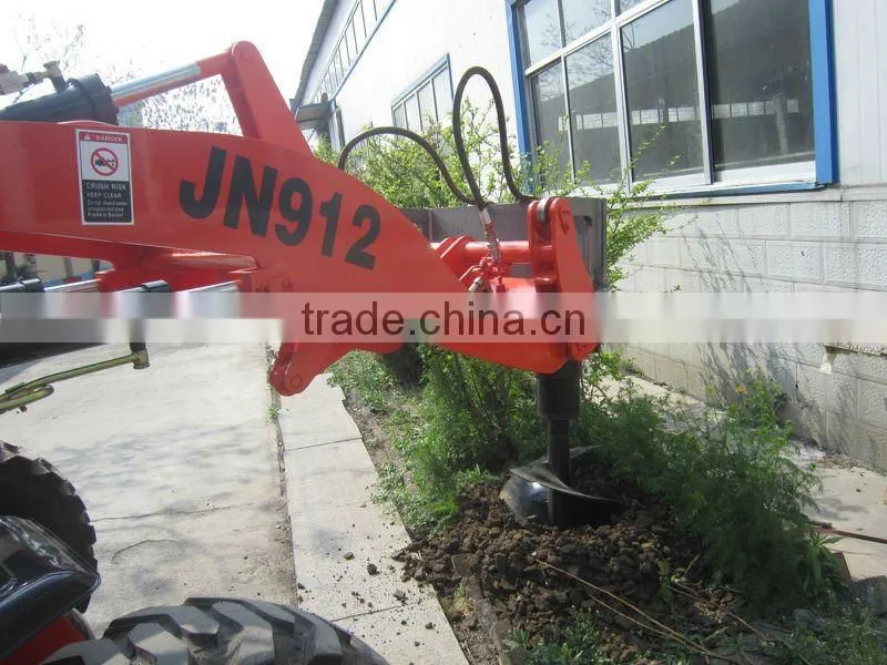 mini wheel loader with auger