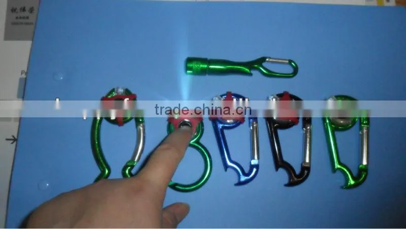 LED Light with Carabiner for promotion
