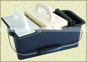 Two trowels 280x140mm cleanning tiling bucket set