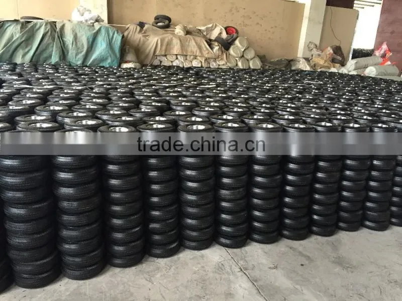 high quality wheelbarrow wheels for trolley 3.50-4