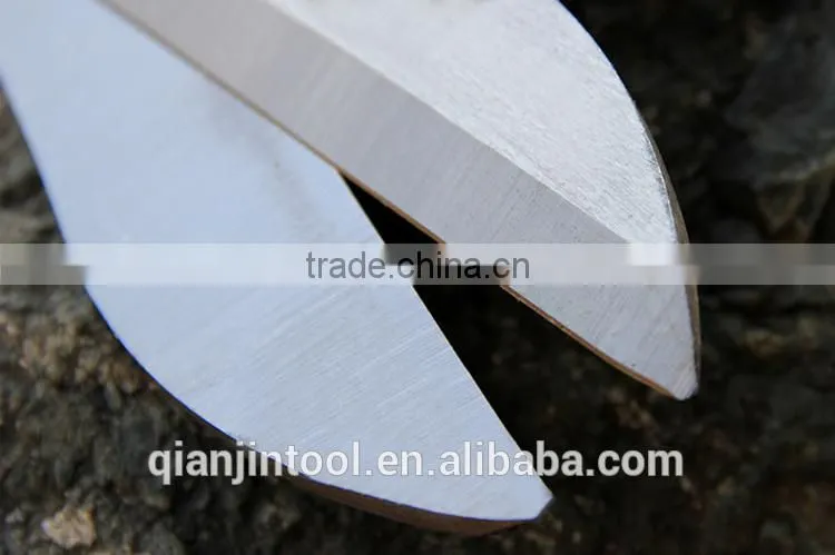 Whole forged stainless steel High quality Oak wooden handel garden scissors