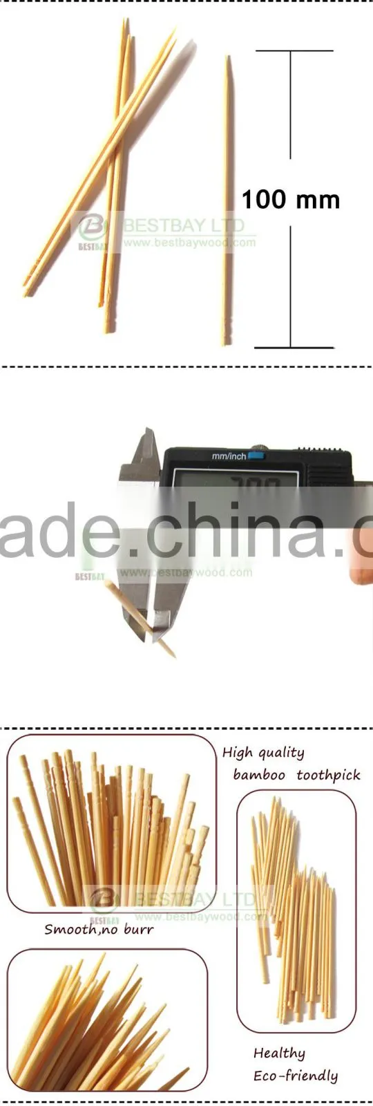 Wood toothpick for party