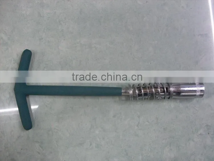 T handle spark plug wrench