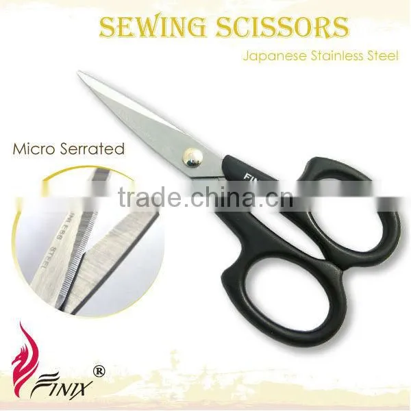 Japanese Stainless Steel Micro-Serrated Blade Needlework Dressmaking Embroidery Scissors