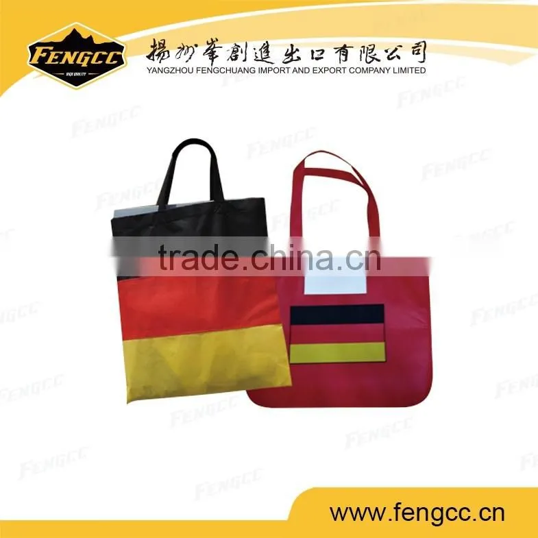 Promotion German flag cotton shopping bag travel bag