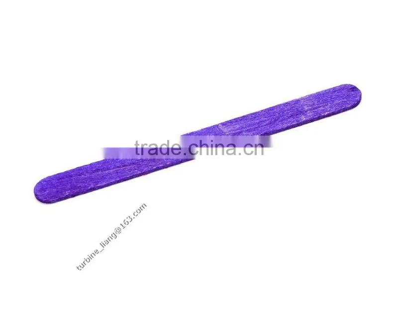 lilac color wooden stick for ice cream