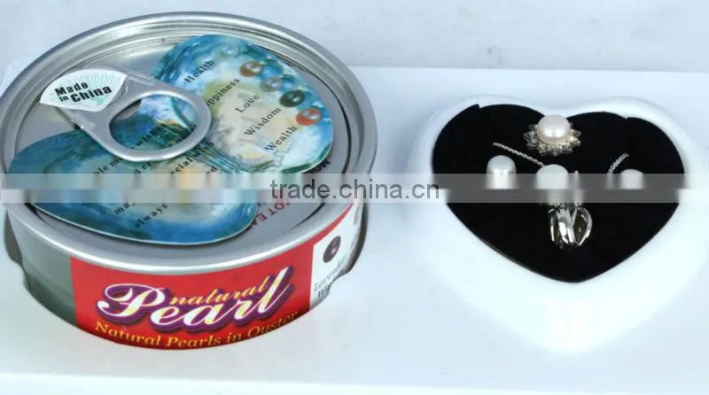 Wish pearl and love pearl gift jewelry (beige) English version
