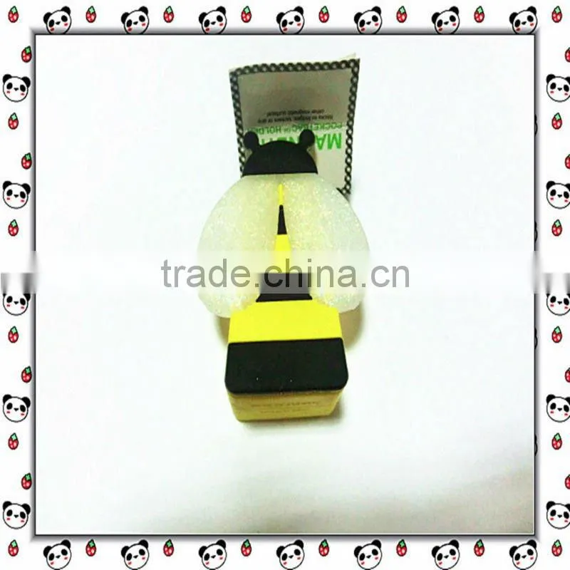 Wholesale high quality silicone rubber keychain