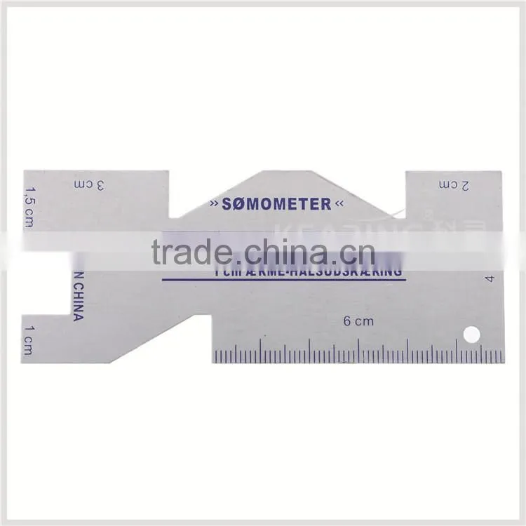 Kearing brand Luxury metric seam gauge & patchwork tools,plastic sewing seam gauge #5700A