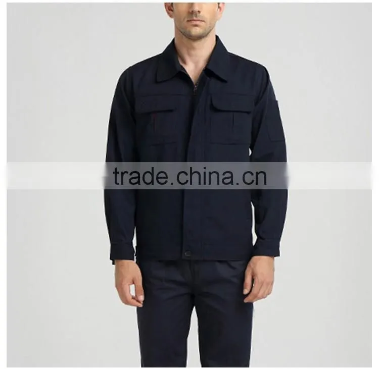 OEM Solid Color Long Sleeve Cotton Work Shirts Wholesale