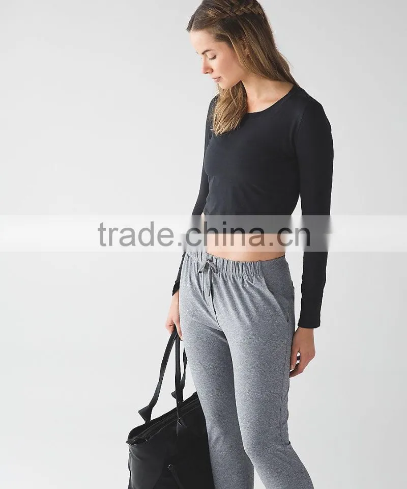 Crop Top Women Wholesale China Custom T shirt Printing OEM T-shirt Printer Yoga Tank Top
